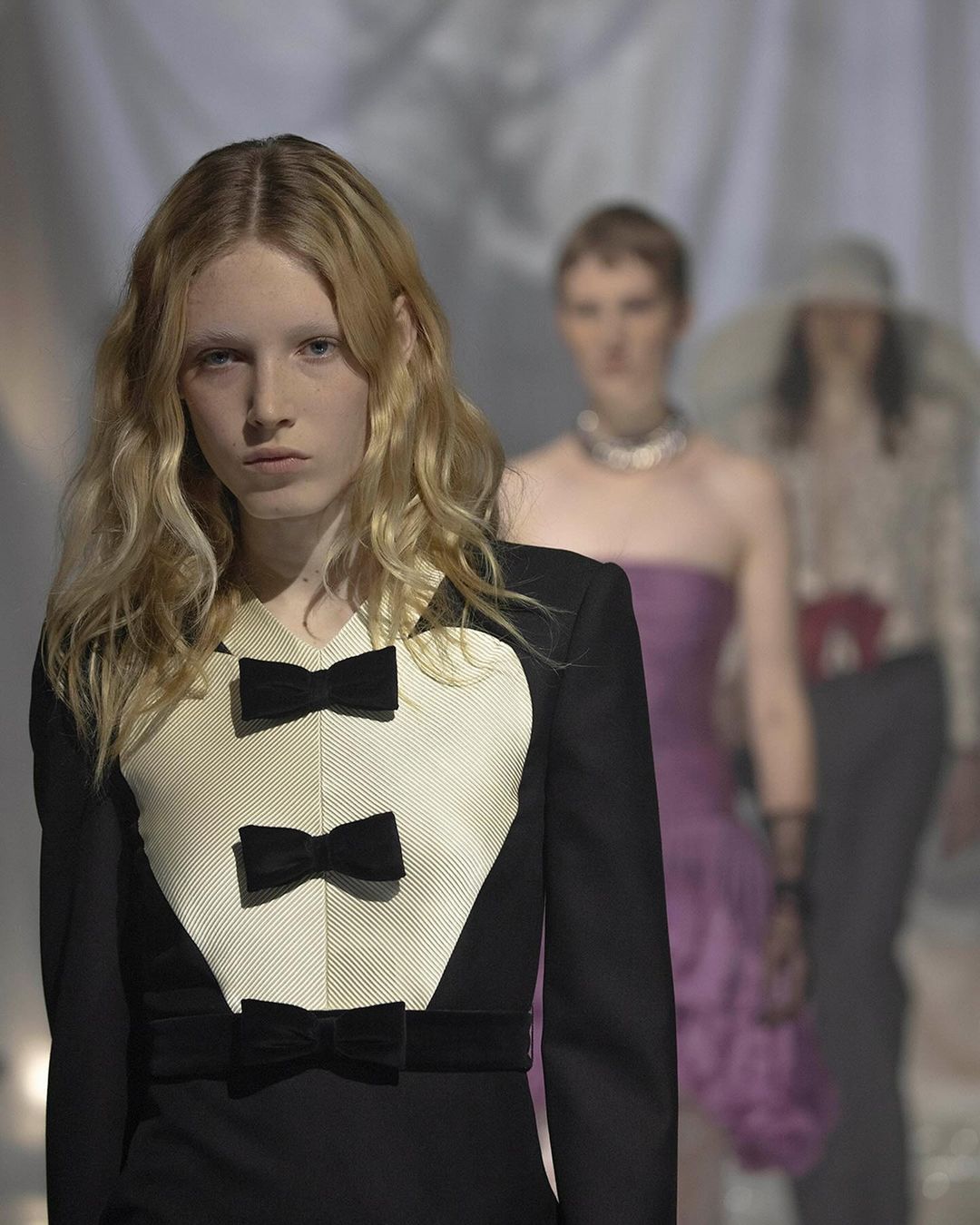 Alessandro Michele’s Valentino SS25 was opulent, beautiful, and delicate