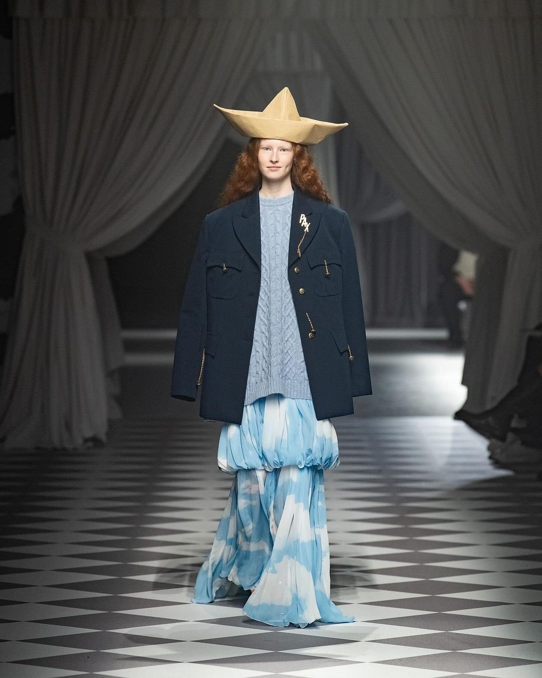 Adrian Appiolaza’s Moschino FW24 was an ode to the brand’s legacy