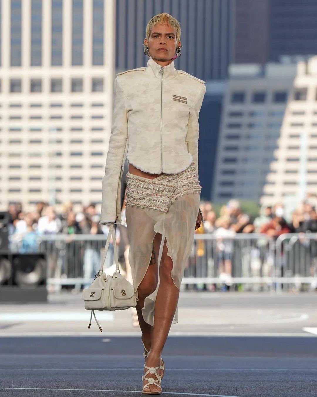 Off-White SS25 looked to America and Africa for its NYFW debut