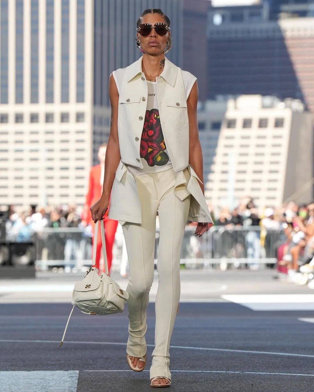 Off-White SS25 looked to America and Africa for its NYFW debut