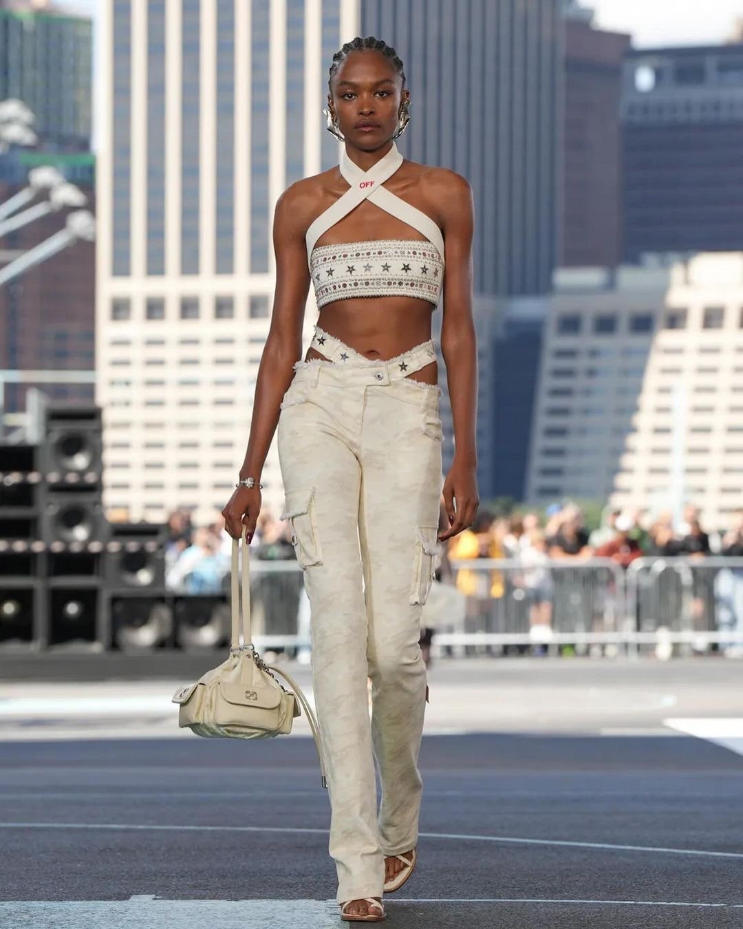 Off-White SS25 looked to America and Africa for its NYFW debut