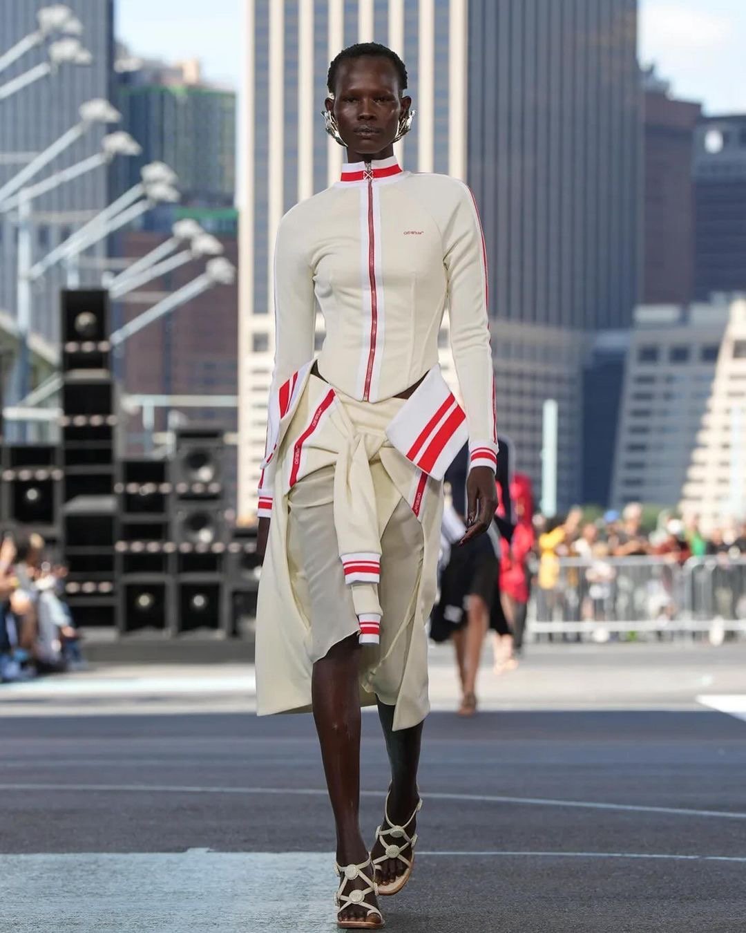 Off-White SS25 looked to America and Africa for its NYFW debut
