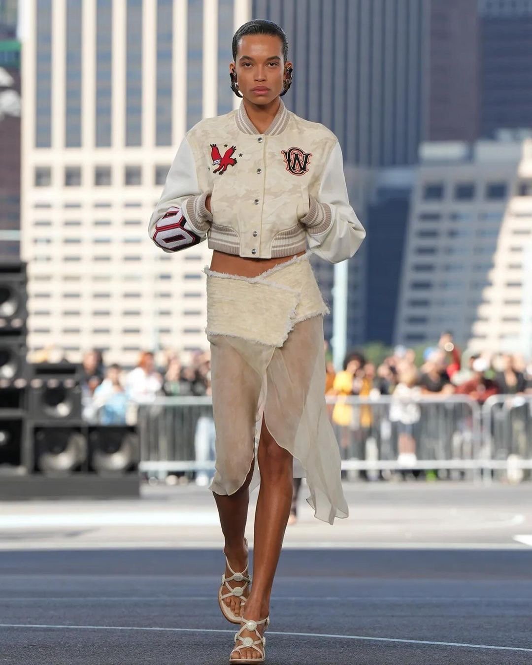 Off-White SS25 looked to America and Africa for its NYFW debut