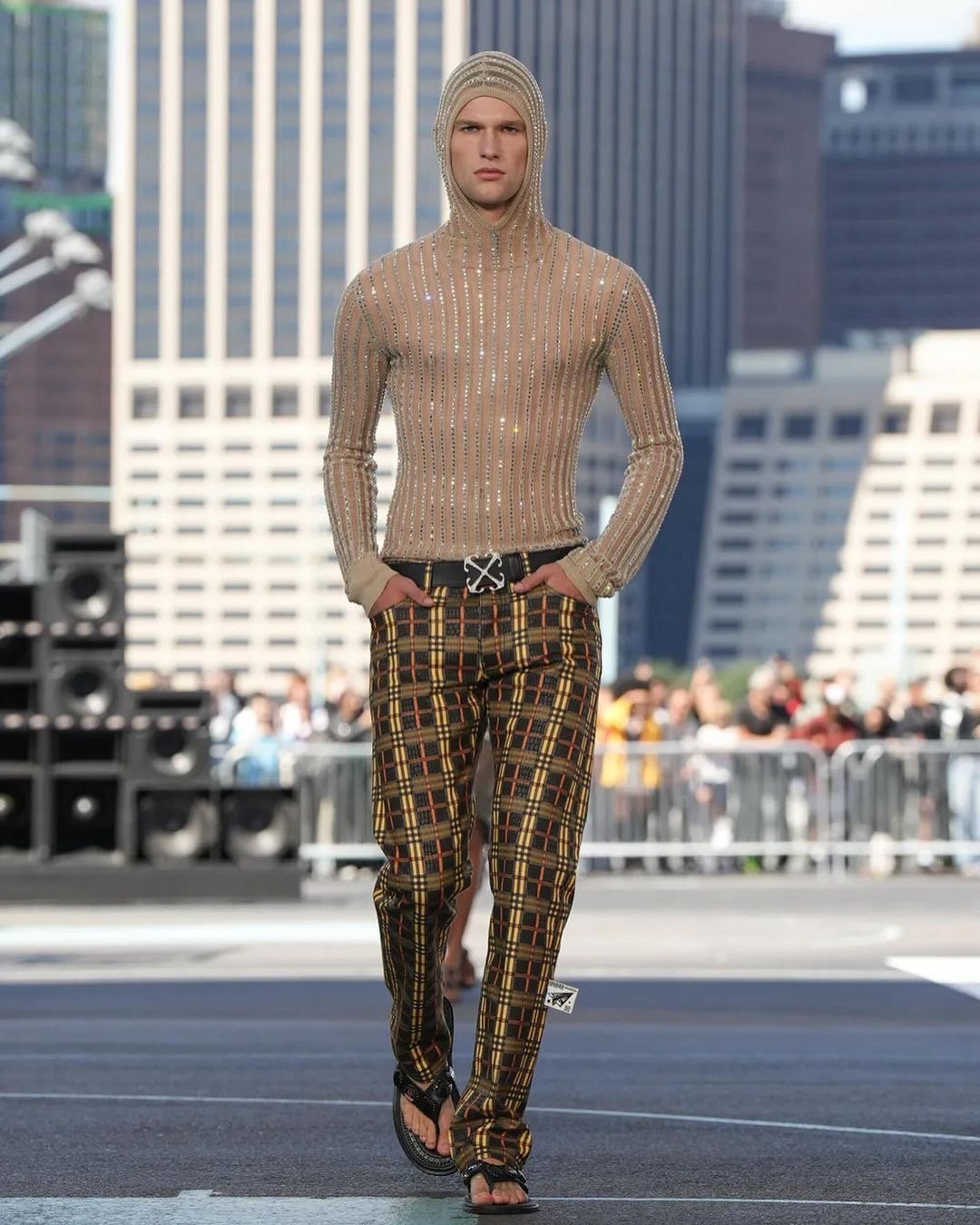 Off-White SS25 looked to America and Africa for its NYFW debut