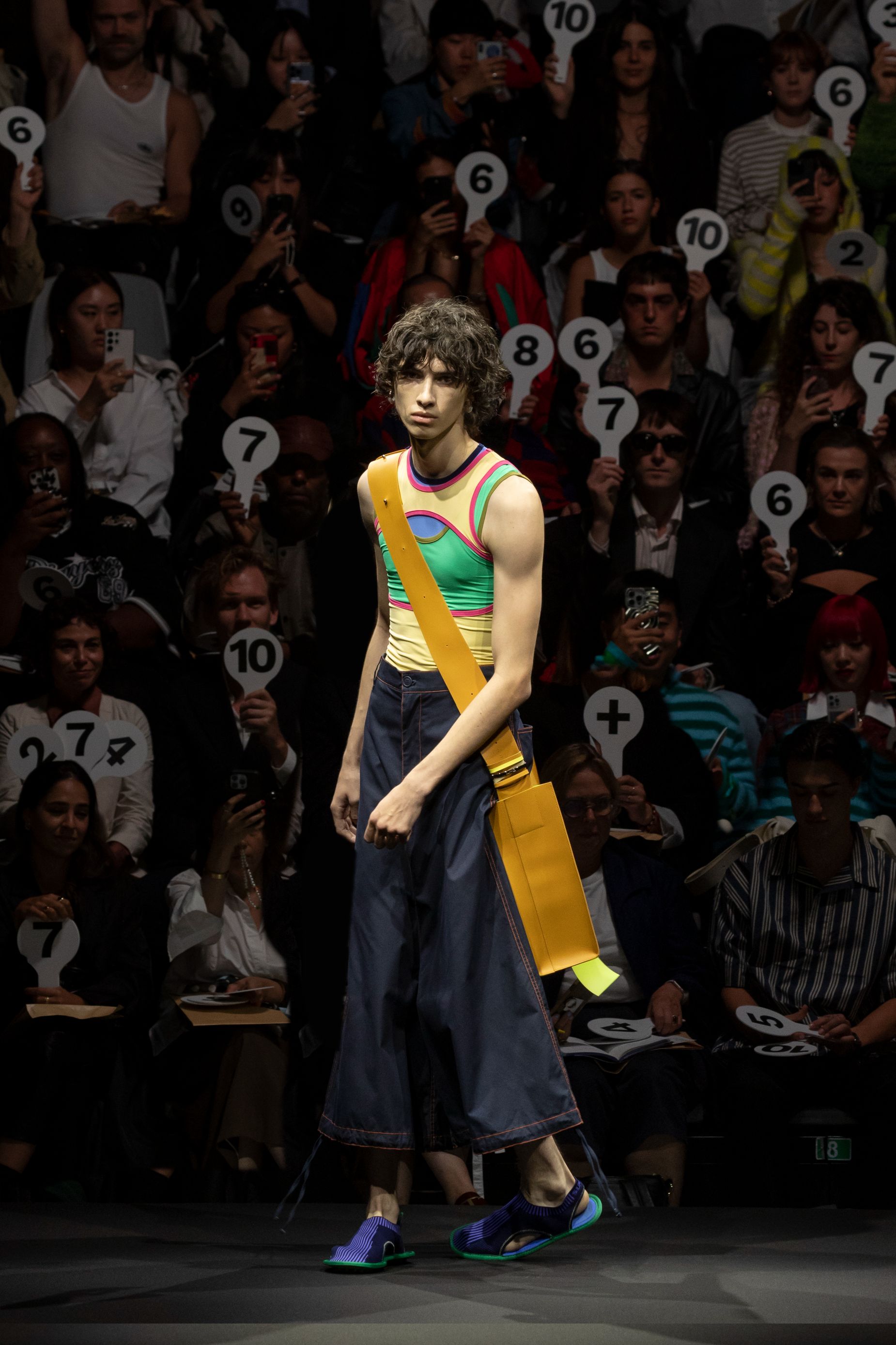 Everyone was a fashion critic at SUNNEI SS24
