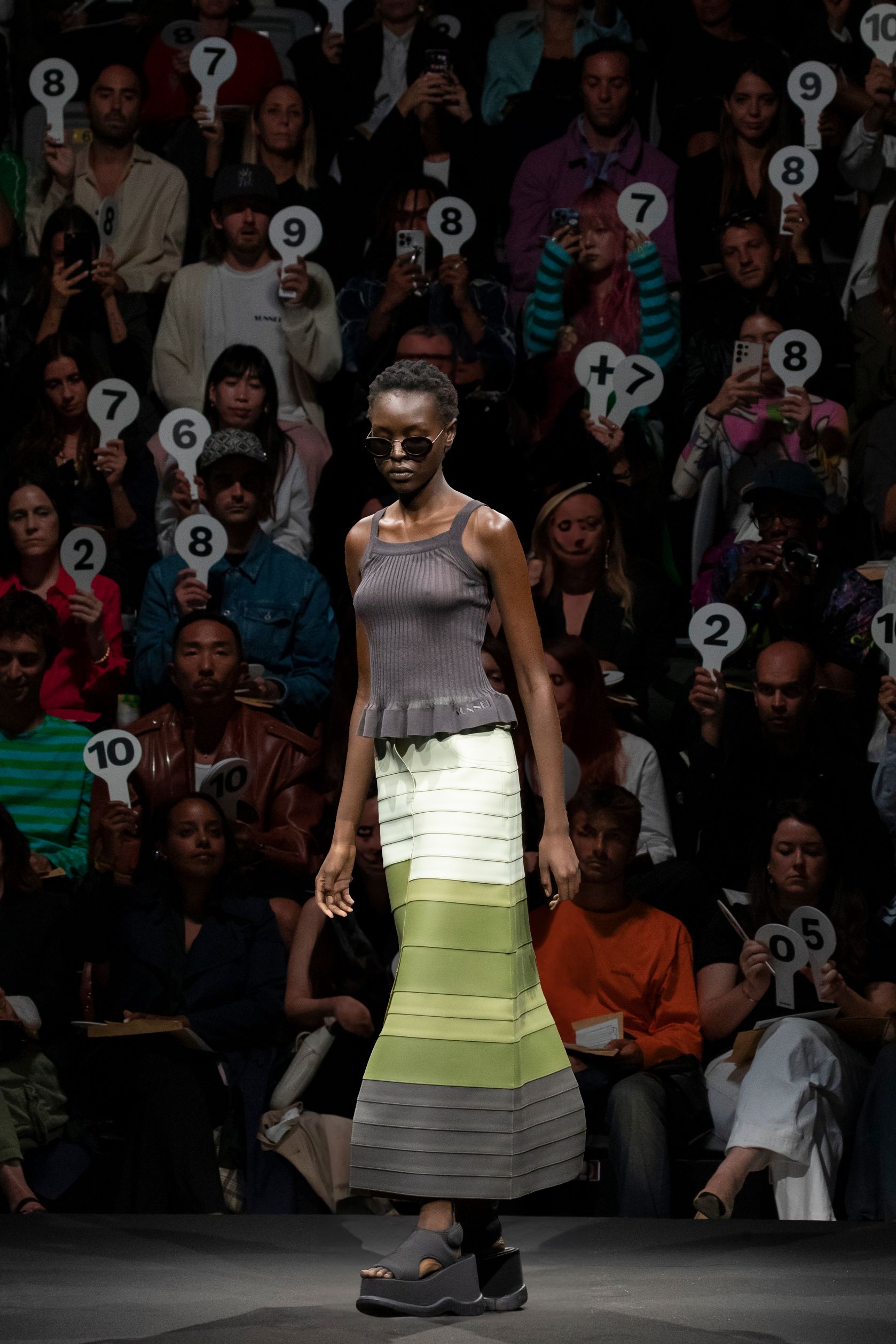 Everyone was a fashion critic at SUNNEI SS24
