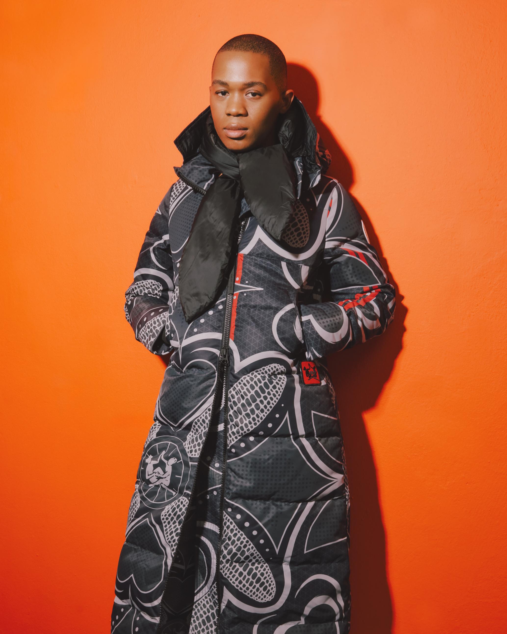 Thebe Magugu gives us all the deets on his recent Canada Goose collab