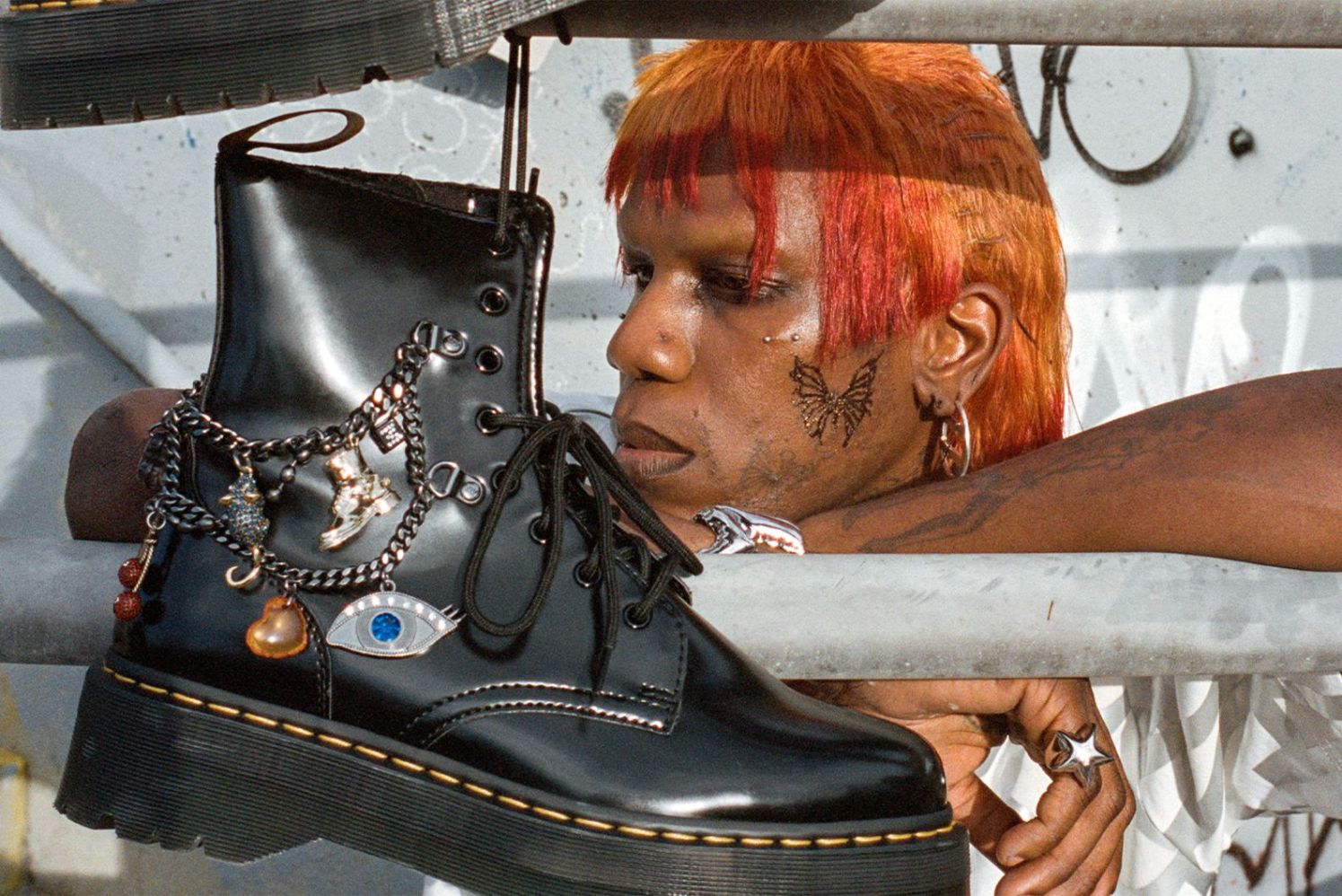 Marc Jacobs x Dr. Martens rebels with Yves Tumor-fronted collab