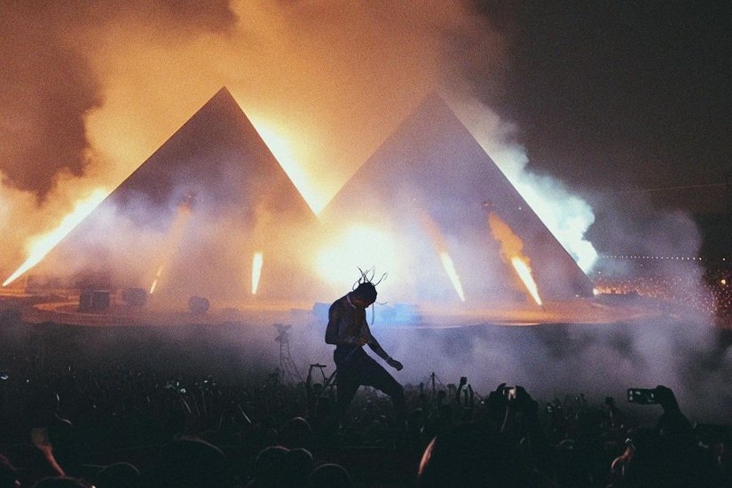 Travis Scott's on a mad one for Utopia’s release