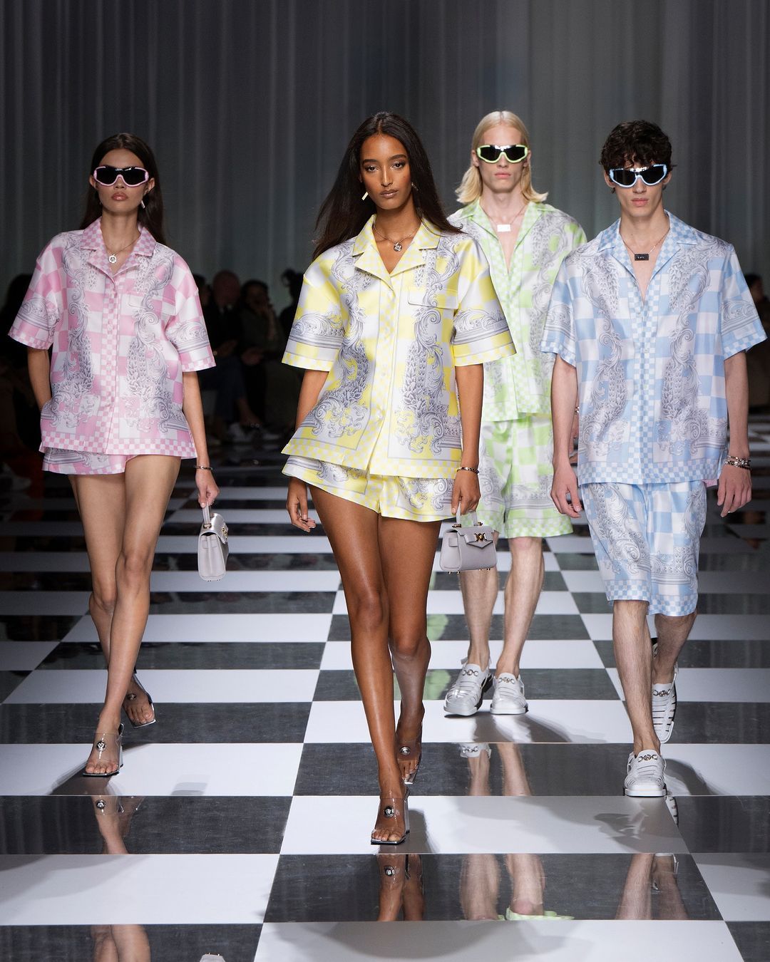 Swinging ‘60s Hollywood glam is Versace’s secret key