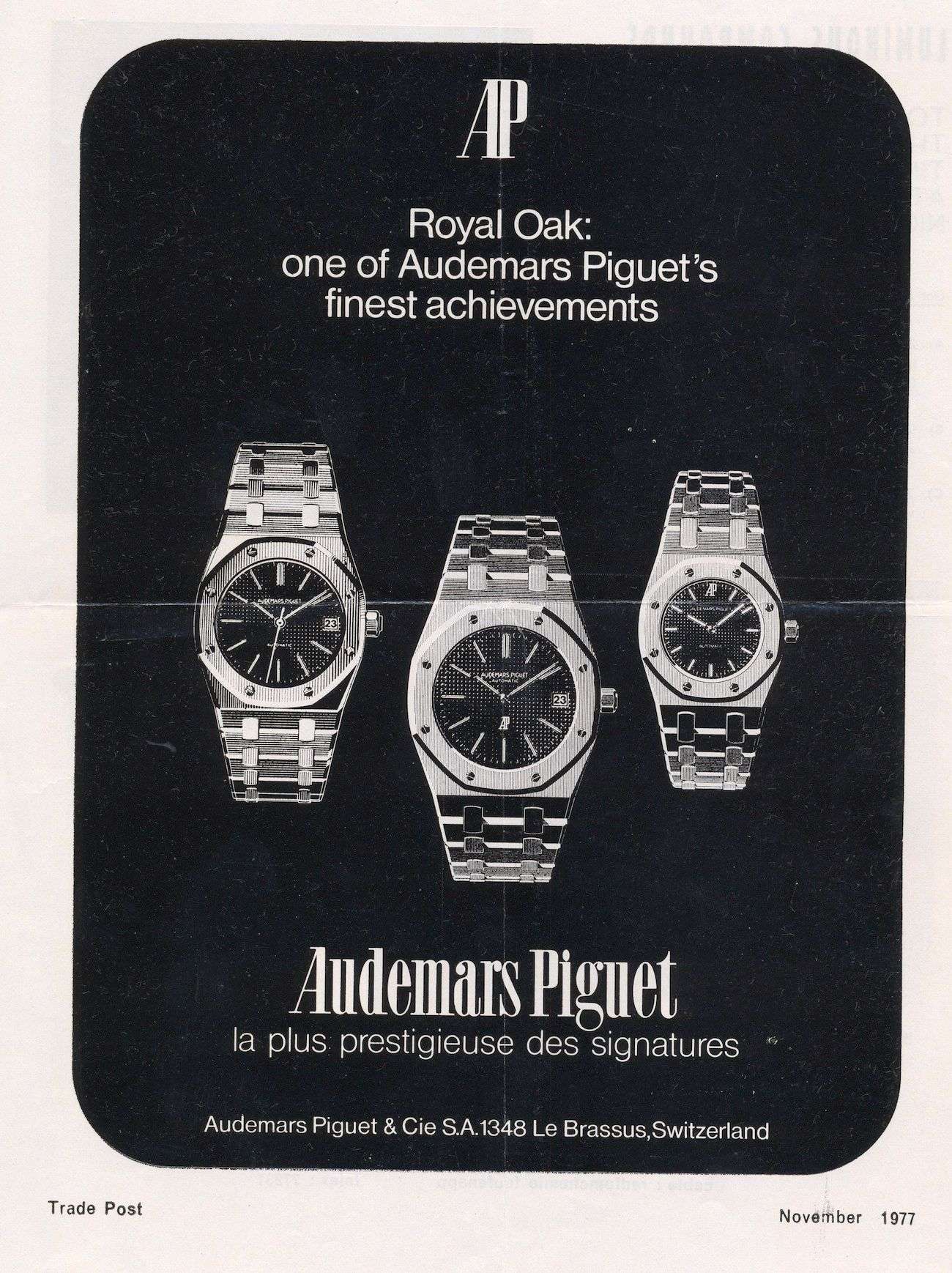 50 YEARS OF ROYAL OAK, AUDEMARS PIGUET'S LEGACY MODEL