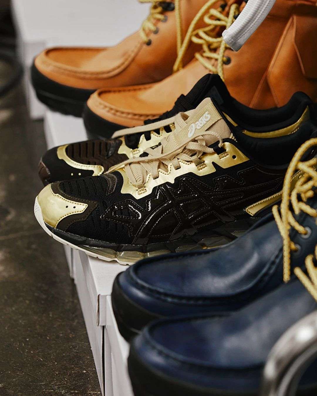 HYBRID SNEAKERS & MISMATCHING COLORWAYS: ASICS X GMBH SS22