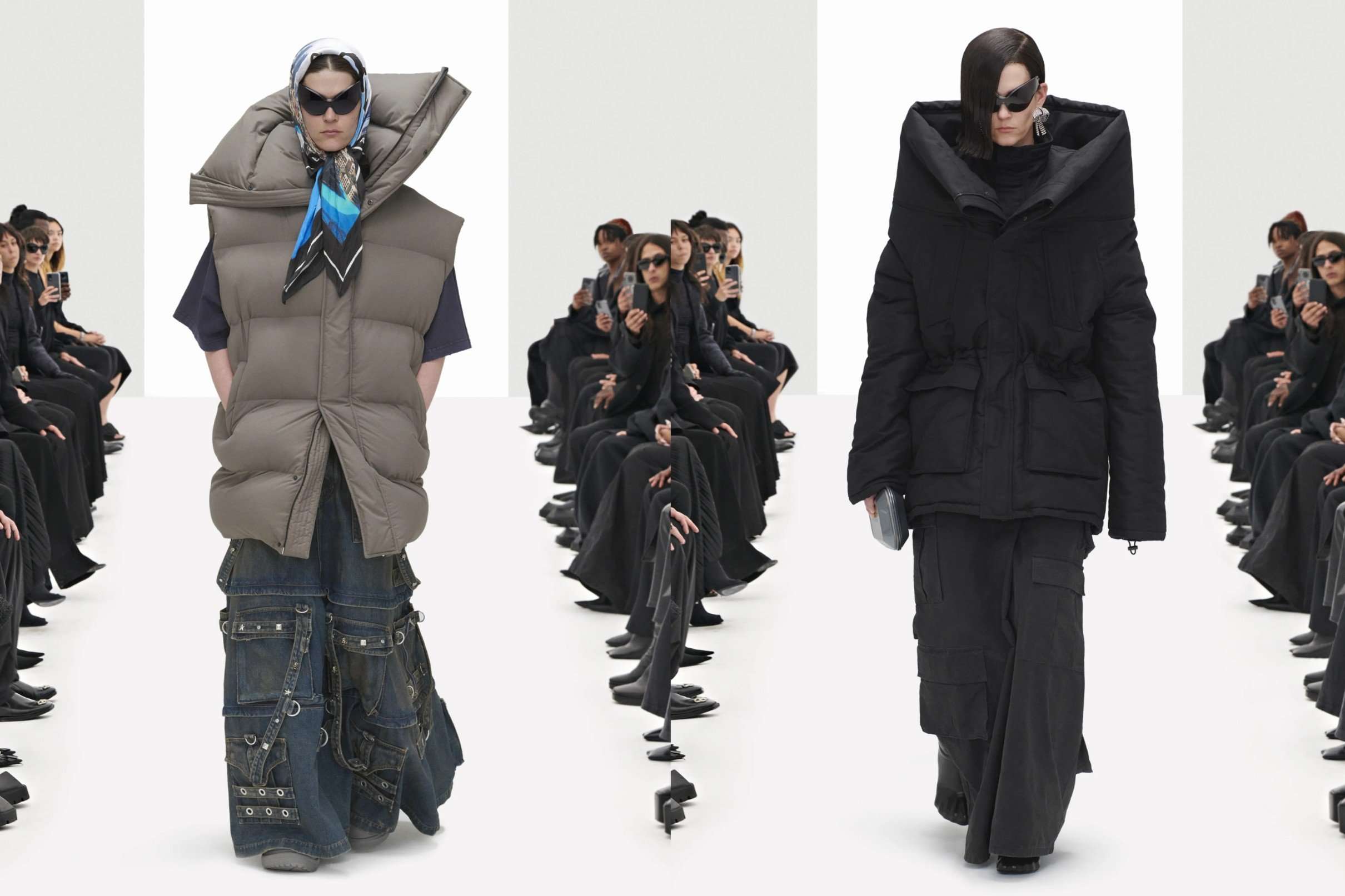 CLONES, DEEP FAKES AND GUCCI COUNTERFEITS: WHAT IS REAL IN BALENCIAGA’S SPRING 2022 SHOW?