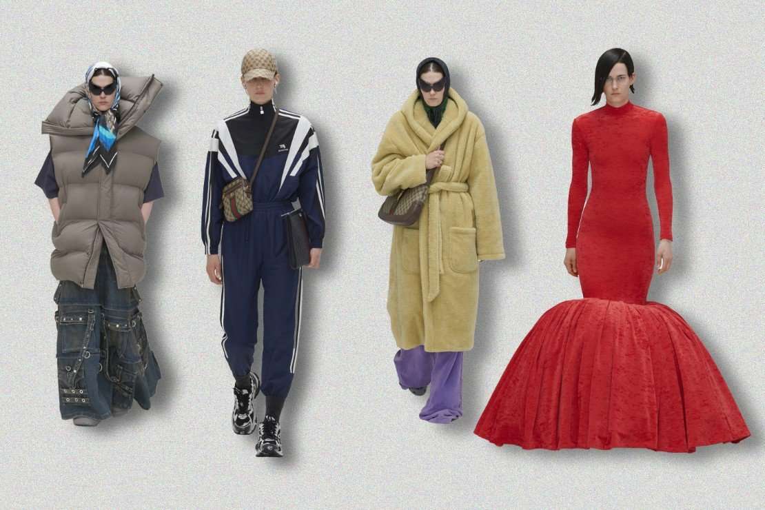 CLONES, DEEP FAKES AND GUCCI COUNTERFEITS: WHAT IS REAL IN BALENCIAGA’S SPRING 2022 SHOW?