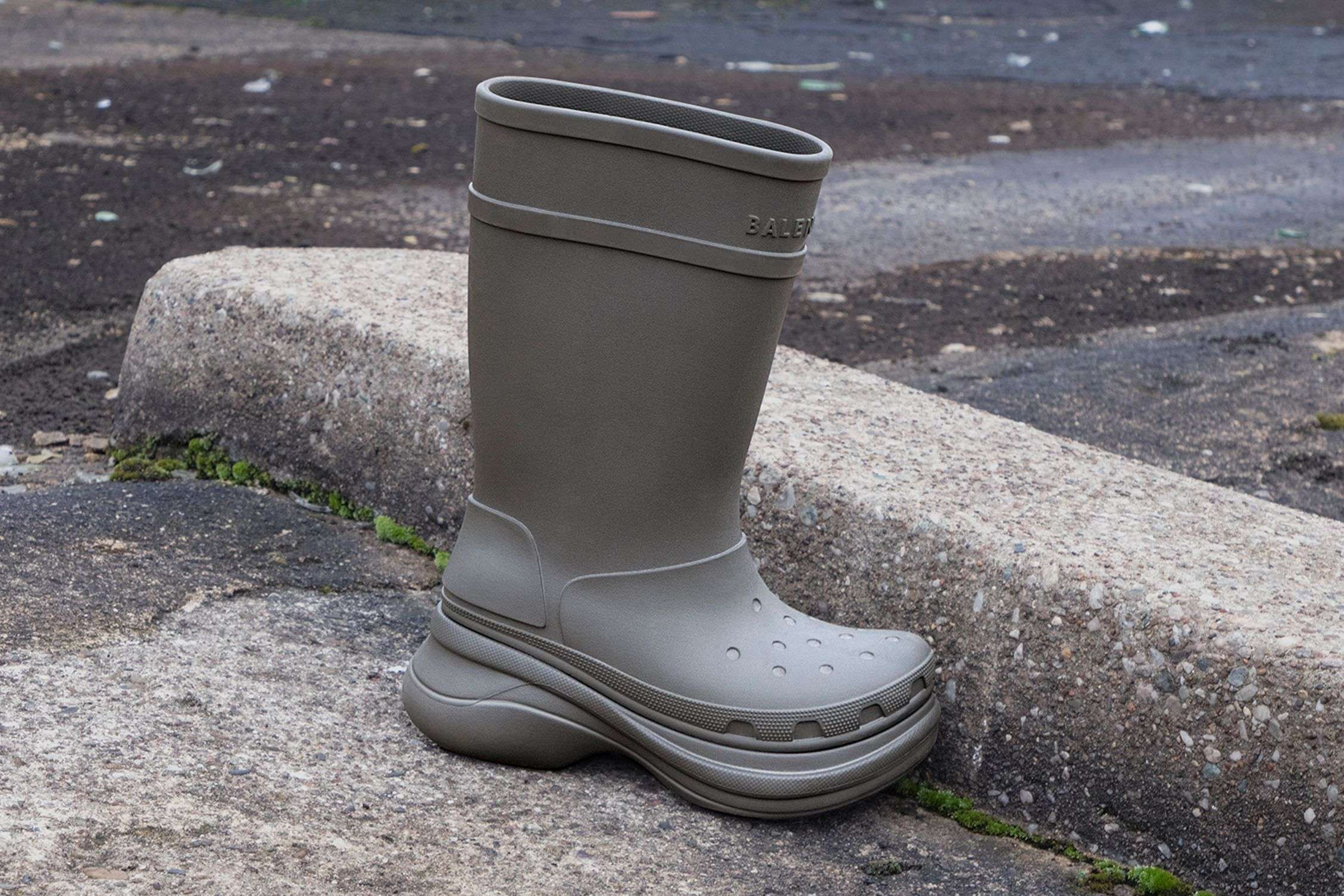 wellies crocs balenciaga