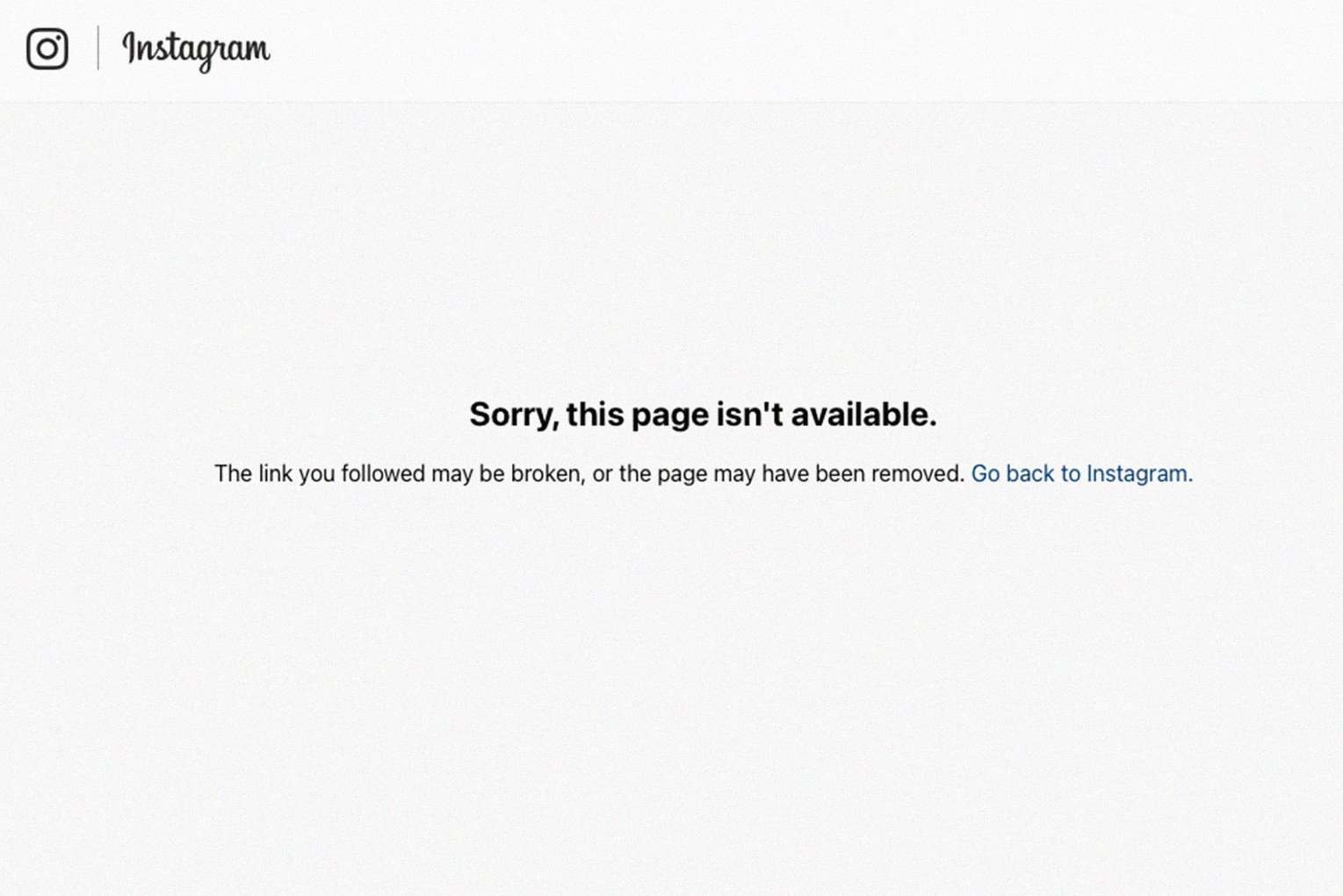 DO WE REALLY CARE ABOUT A BRAND’S WIPED INSTAGRAM ACCOUNT?