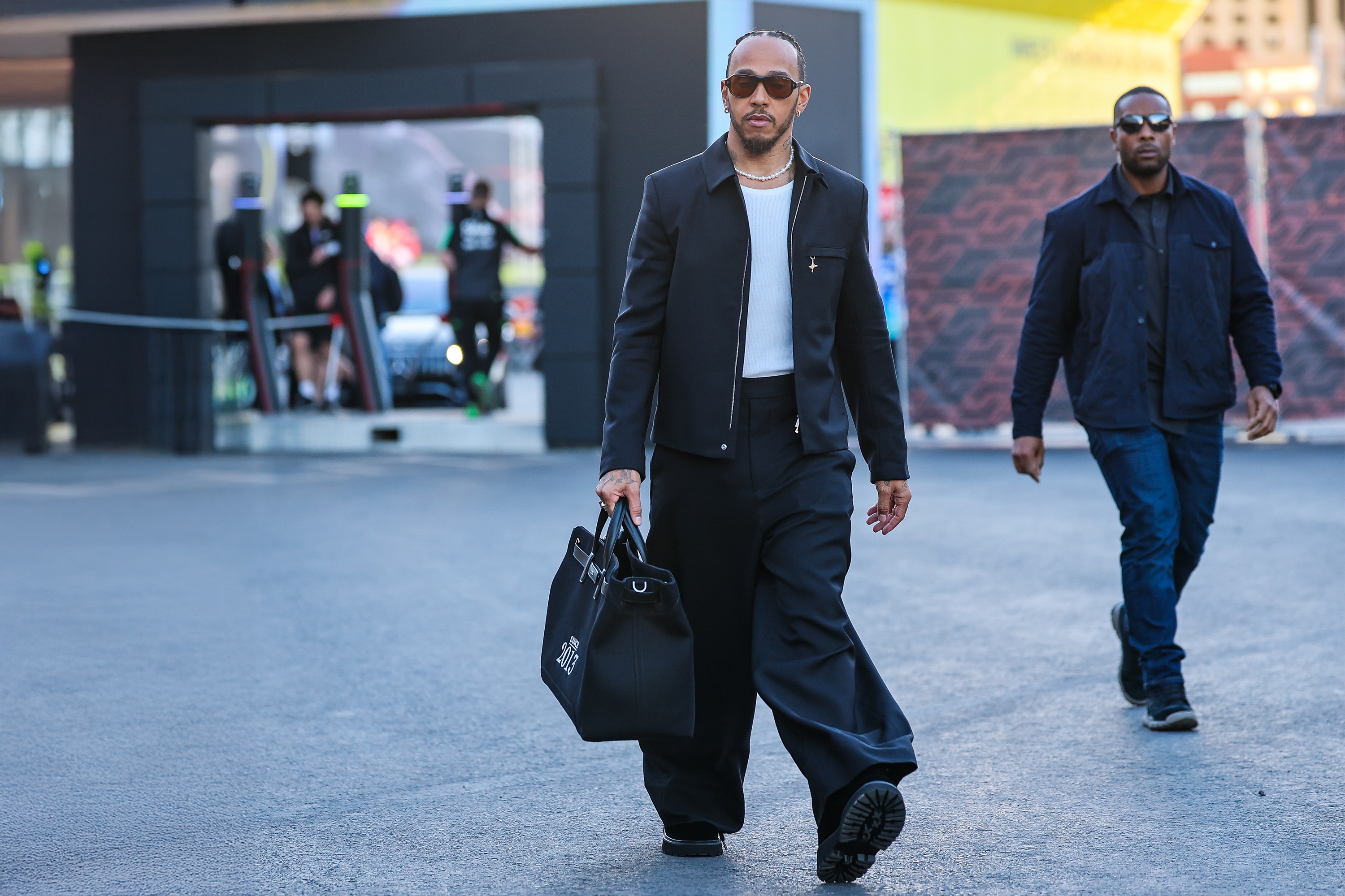 We need to have a chat about Lewis Hamilton’s fits recently