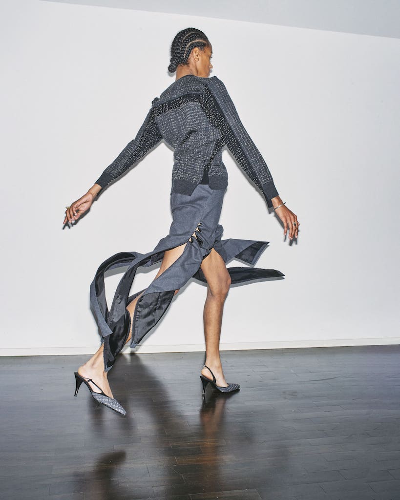 Ennis Finnerty Mackay: an exclusive look at the emerging designer's "impromptu" photoshoot