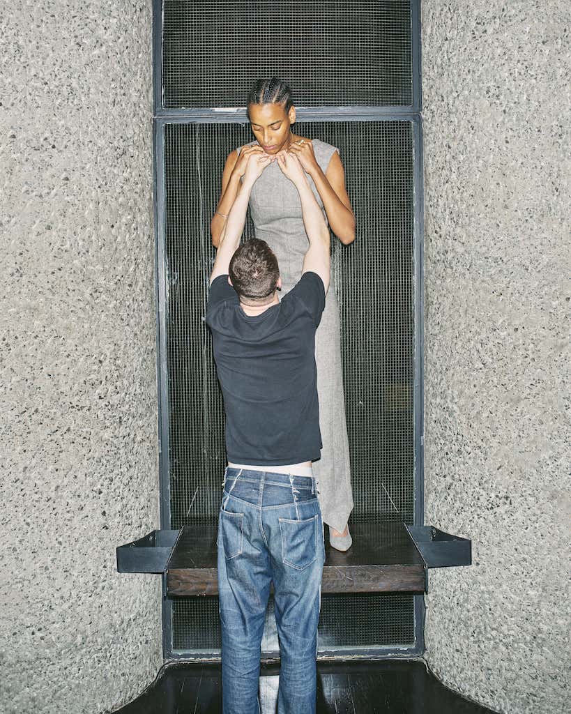 Ennis Finnerty Mackay: an exclusive look at the emerging designer's "impromptu" photoshoot