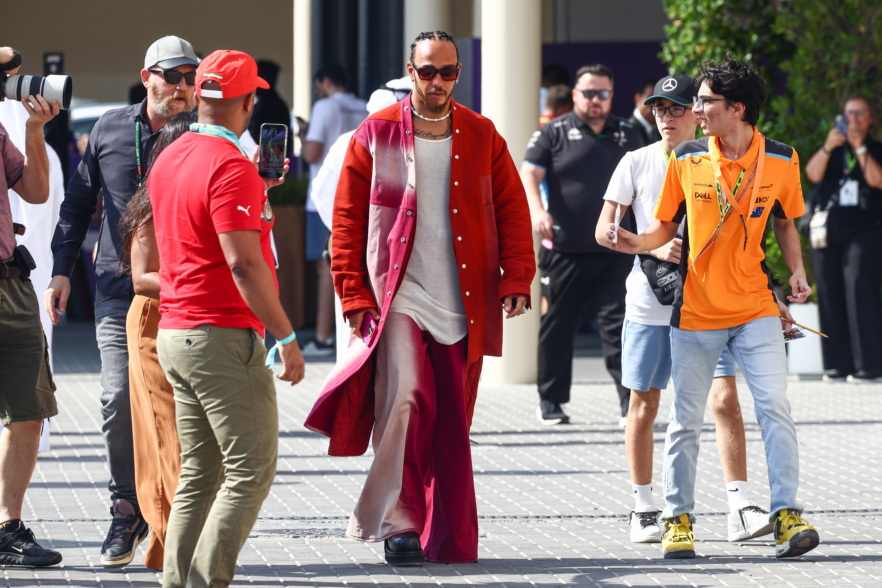 We need to have a chat about Lewis Hamilton’s fits recently
