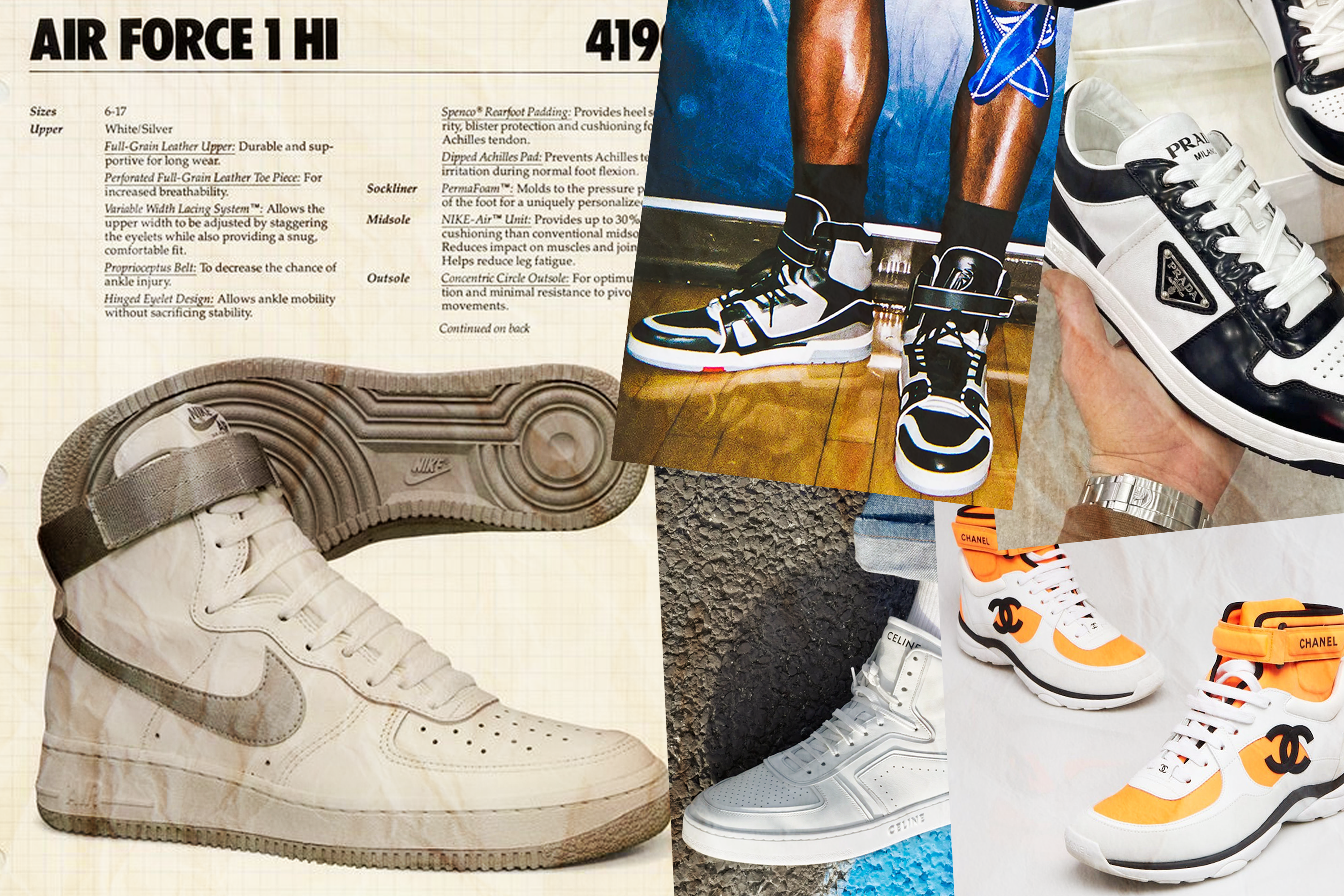 EVERYONE LOVES NIKE AIR FORCES, EVEN LUXURY