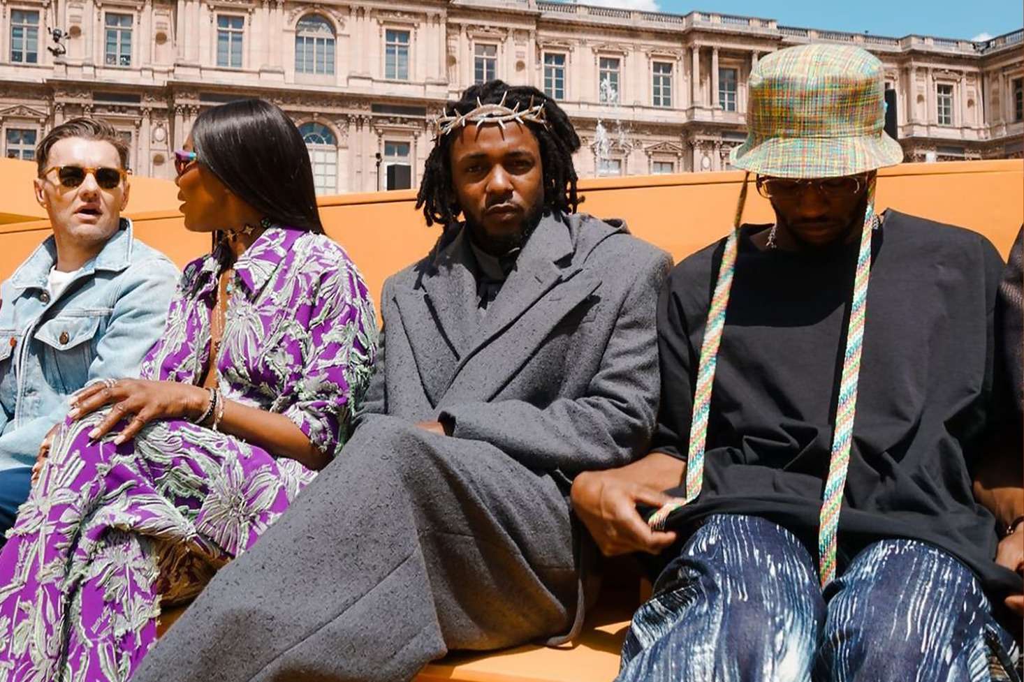 KING KENDRICK TAKES OVER LOUIS VUITTON SS23 SHOW IN PARIS