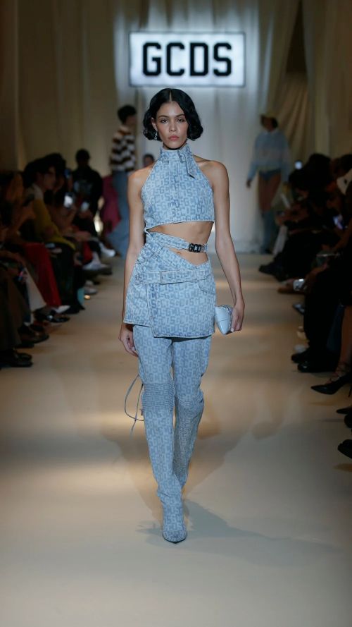 GCDS SS24 by Giuliano Calza was camp AF