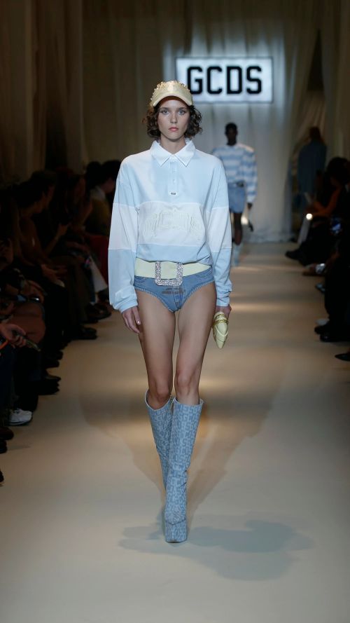 GCDS SS24 by Giuliano Calza was camp AF