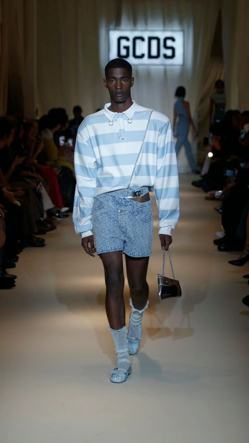 GCDS SS24 by Giuliano Calza was camp AF