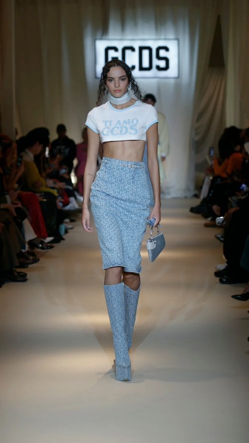 GCDS SS24 by Giuliano Calza was camp AF