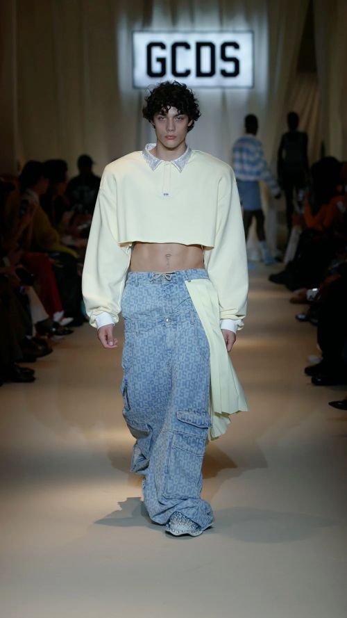 GCDS SS24 by Giuliano Calza was camp AF