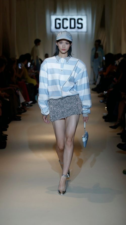 GCDS SS24 by Giuliano Calza was camp AF