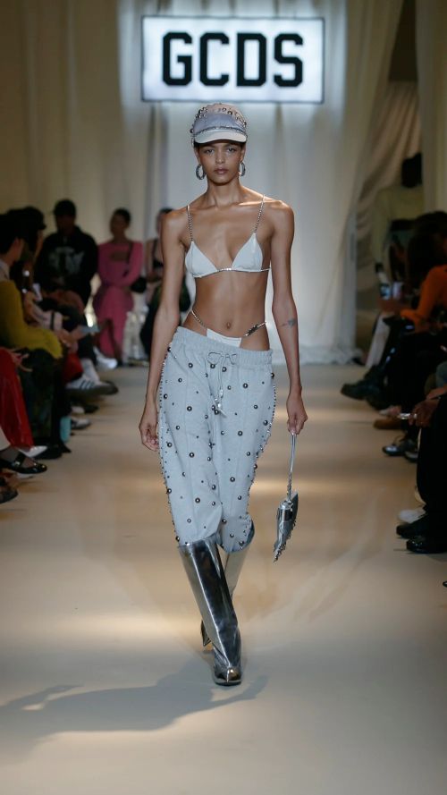 GCDS SS24 by Giuliano Calza was camp AF