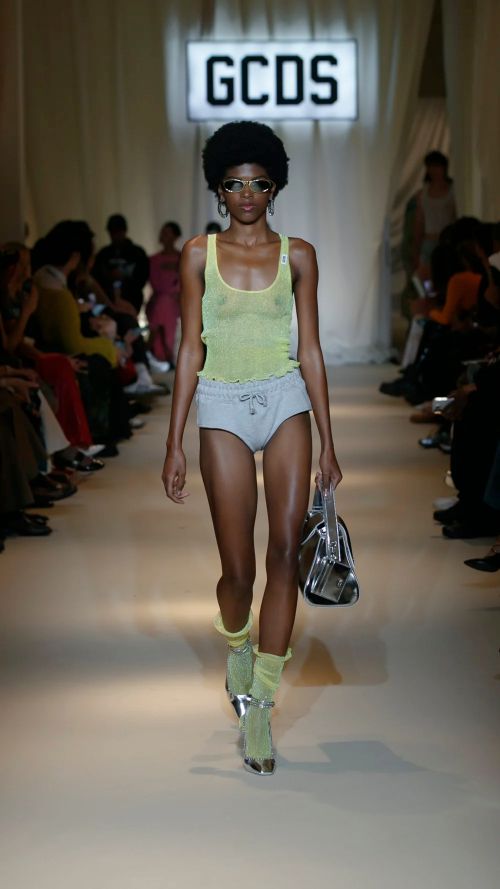 GCDS SS24 by Giuliano Calza was camp AF