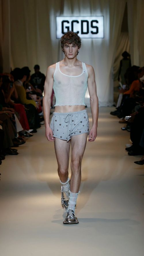 GCDS SS24 by Giuliano Calza was camp AF