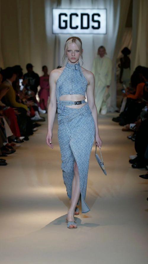 GCDS SS24 by Giuliano Calza was camp AF