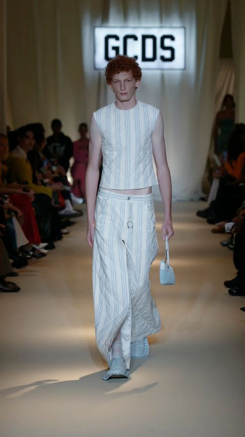 GCDS SS24 by Giuliano Calza was camp AF