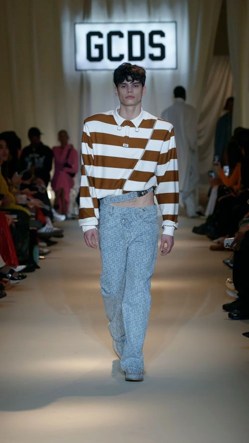 GCDS SS24 by Giuliano Calza was camp AF