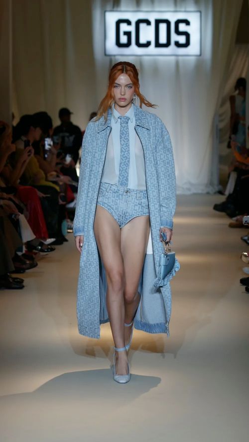 GCDS SS24 by Giuliano Calza was camp AF