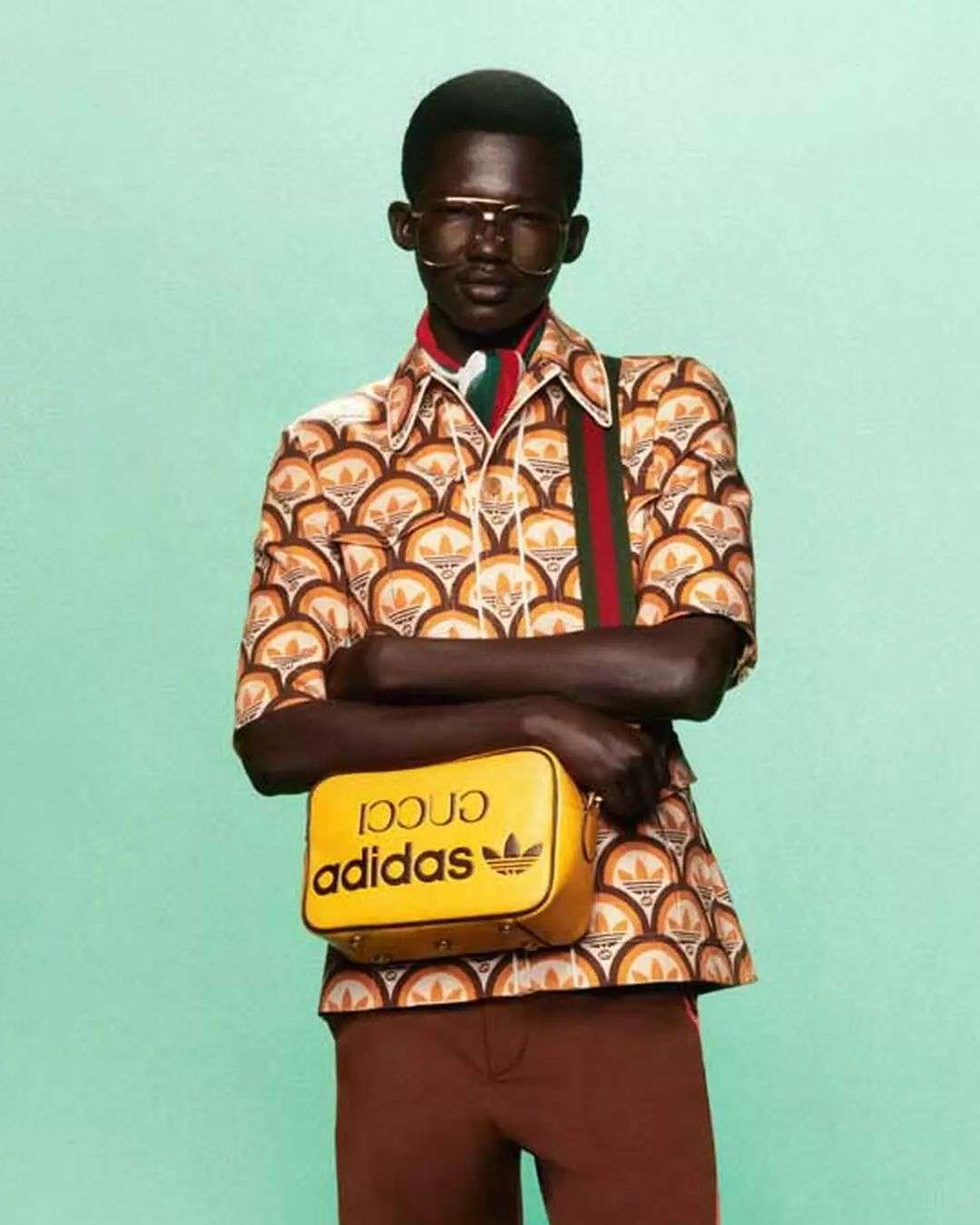 BOLD COLOURS, RETRO SPORTSWEAR: GUCCIDAS HAS ARRIVED