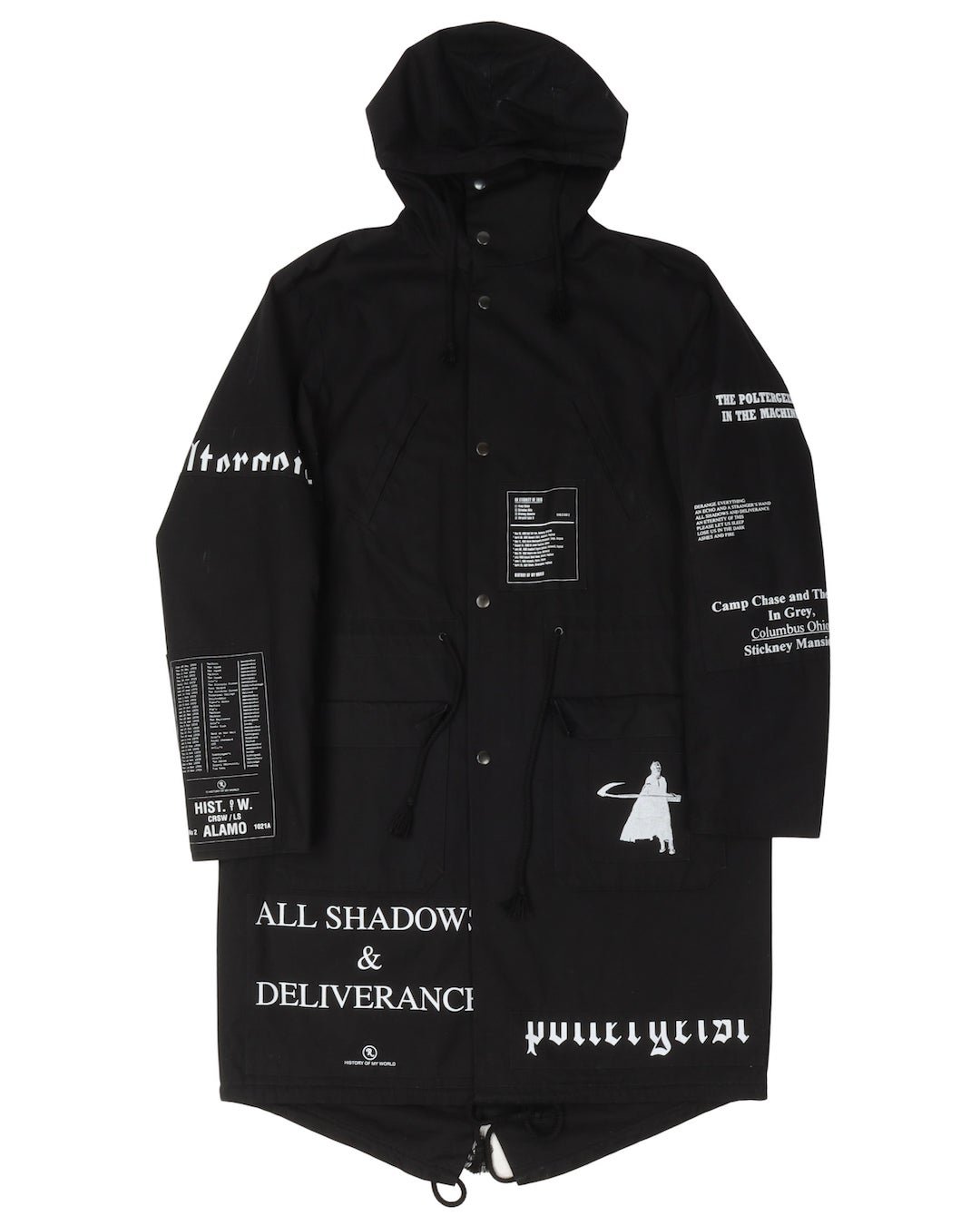 Raf Simons AW05 FW05 Runway History of my World Poltergeist Parka