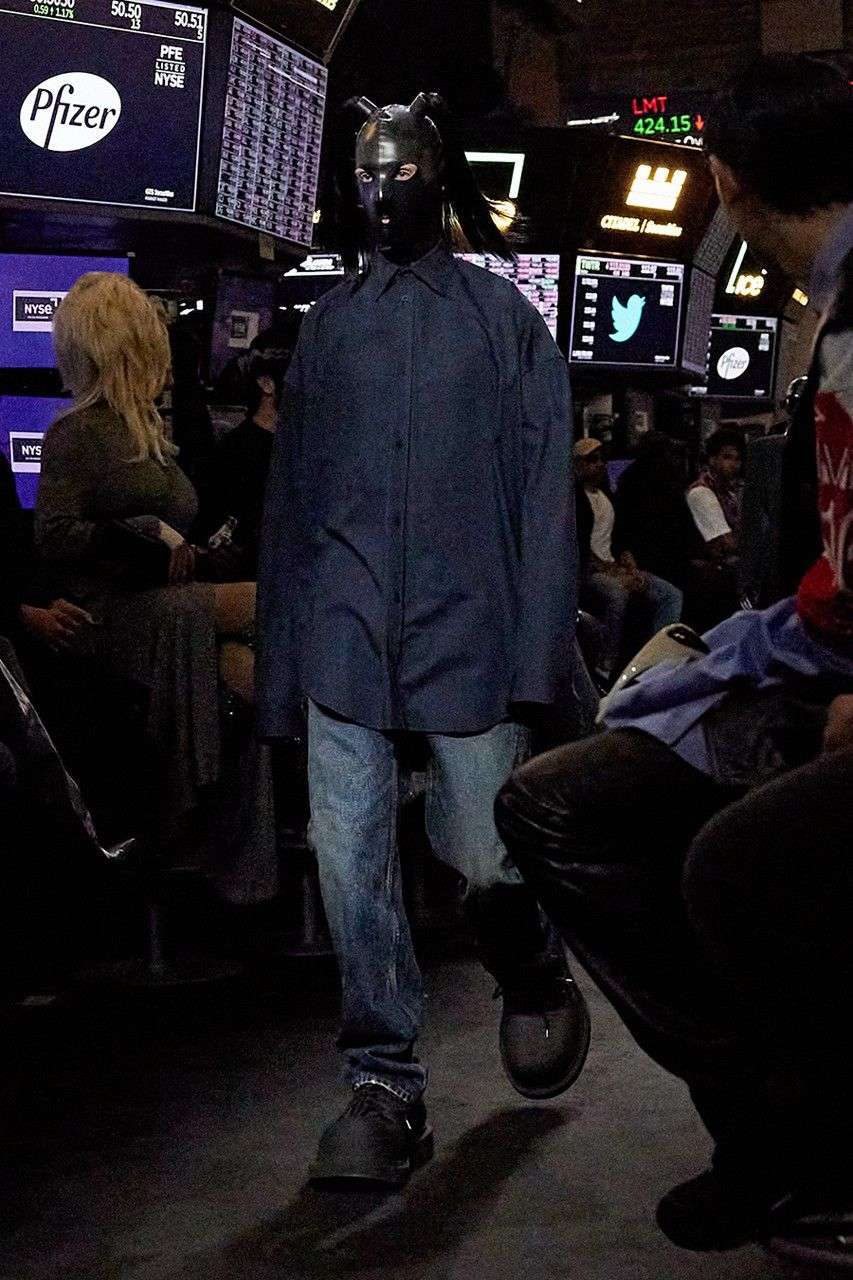 CASH STRAPPED: BALENCIAGA RESORT WAS ALL THINGS FETISH, MONEY & ADIDAS