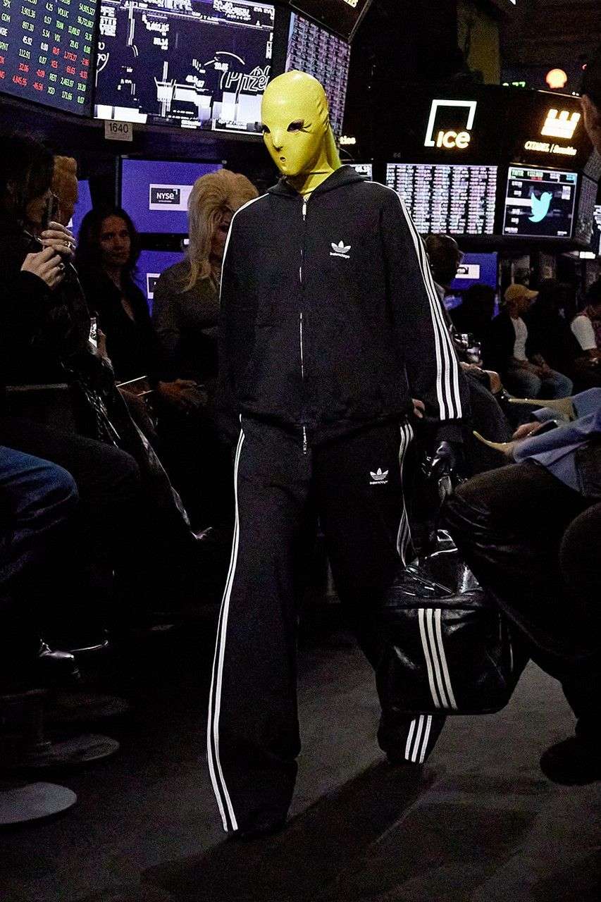 CASH STRAPPED: BALENCIAGA RESORT WAS ALL THINGS FETISH, MONEY & ADIDAS
