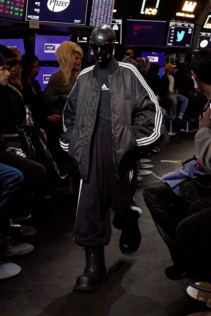 CASH STRAPPED: BALENCIAGA RESORT WAS ALL THINGS FETISH, MONEY & ADIDAS
