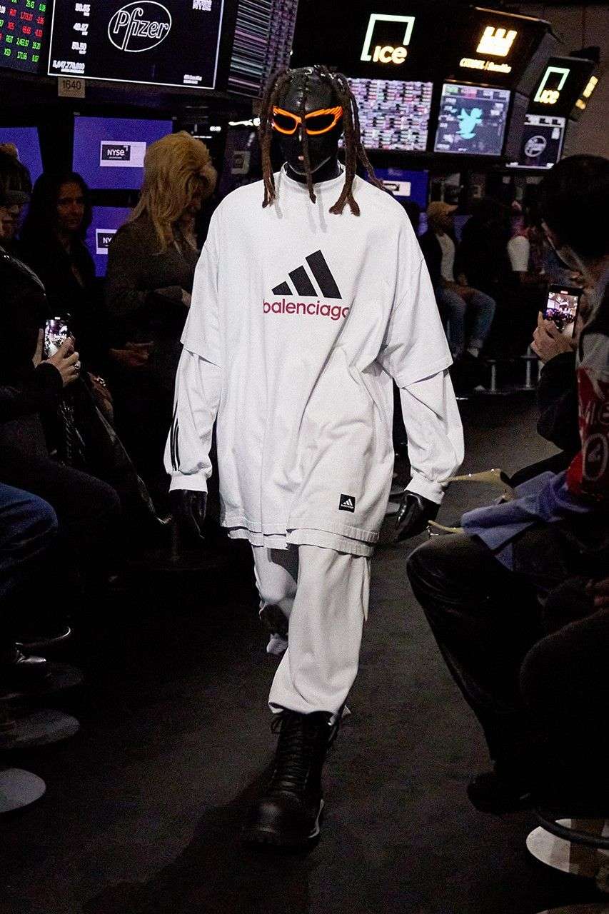 CASH STRAPPED: BALENCIAGA RESORT WAS ALL THINGS FETISH, MONEY & ADIDAS