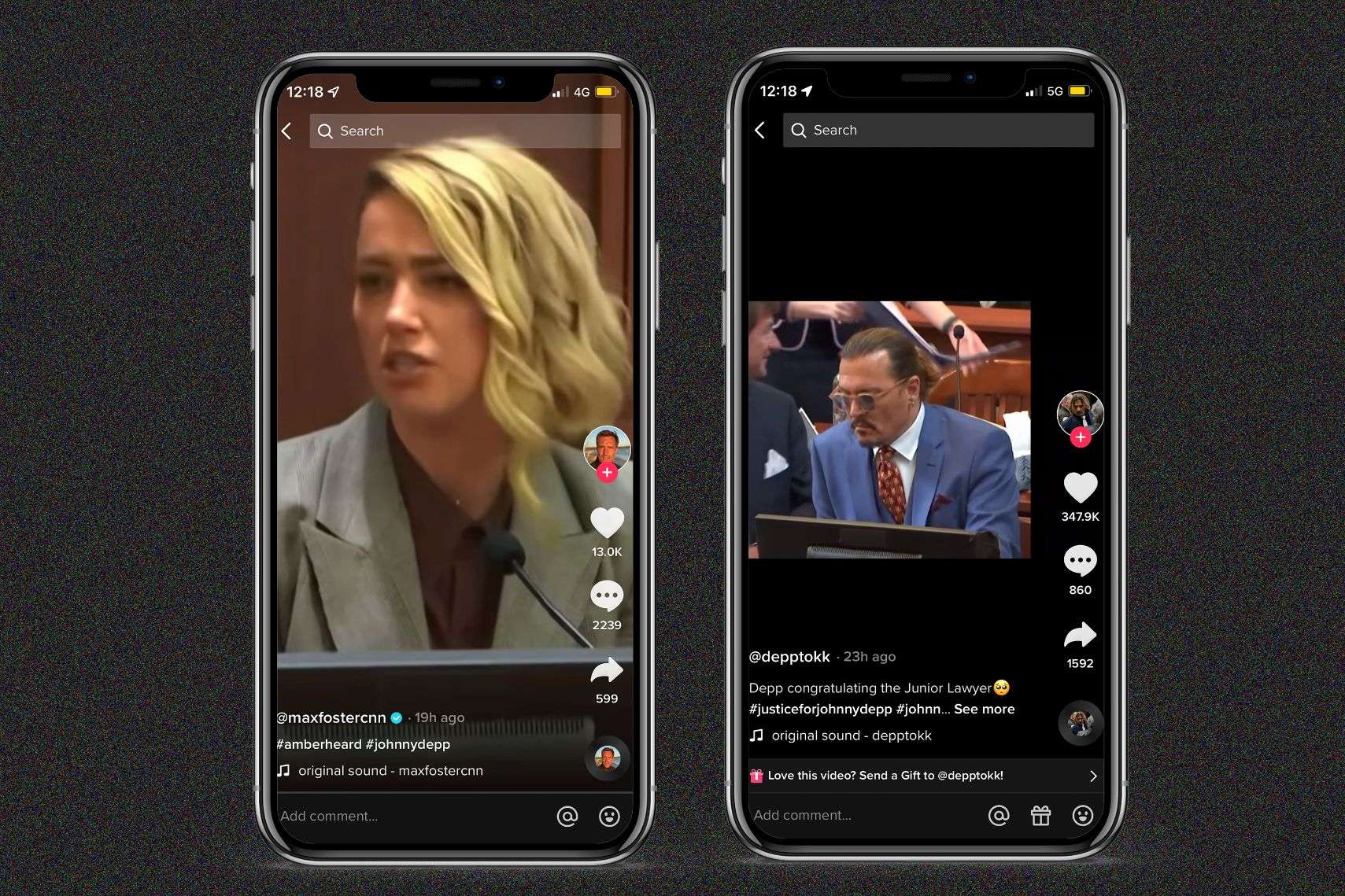 TIKTOK’S OBSESSION WITH THE JOHNNY DEPP & AMBER HEARD TRIAL: WHAT DOES THIS MEAN FOR THE FUTURE OF CELEBRITY COURT CASES?