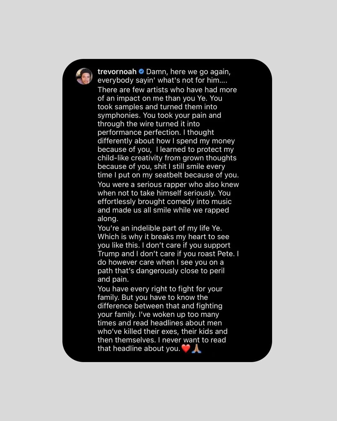 YE HAS BEEN SUSPENDED FROM INSTAGRAM - IS IT TOO LITTLE TOO LATE?