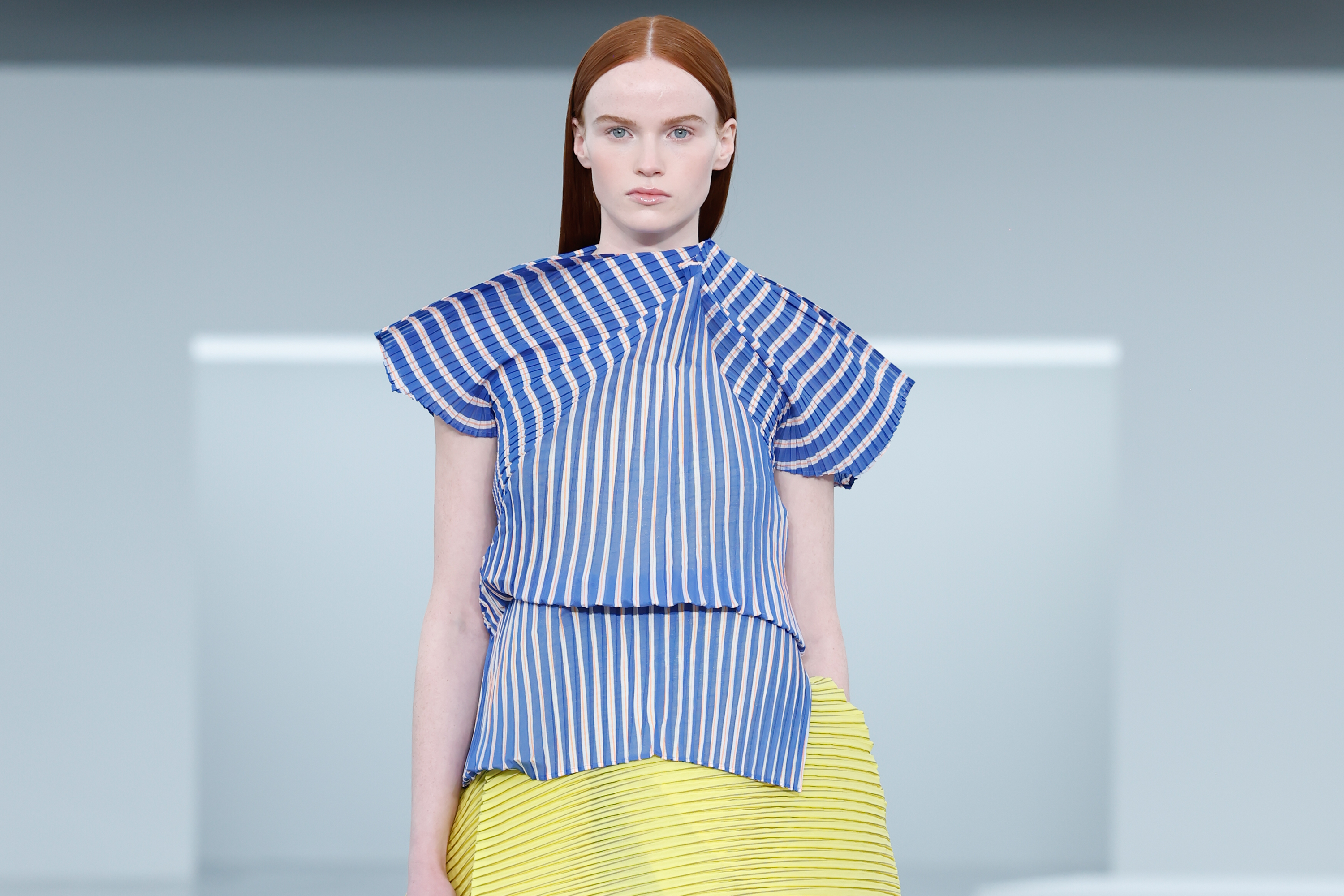 Only the confident woman could rock Issey Miyake FW25