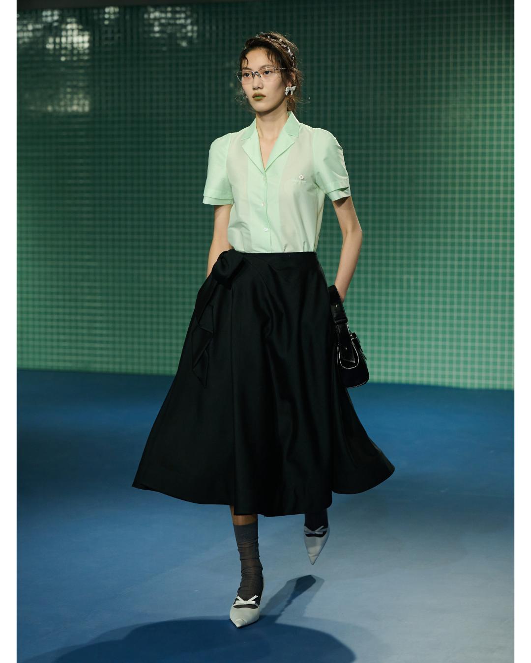 We spoke with SHUSHU/TONG about their SS25 collection