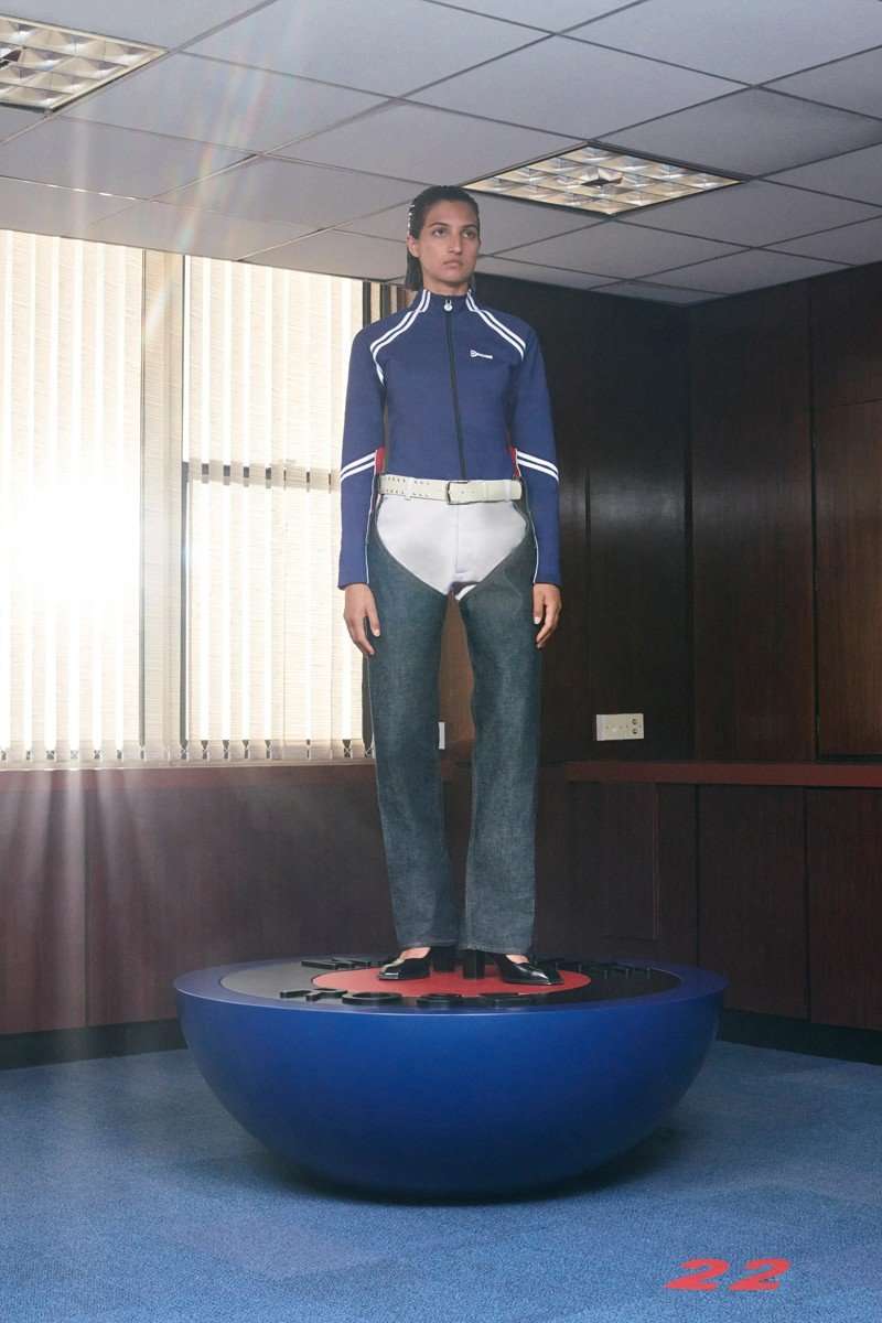 MARTINE ROSE FW21: FOOTBALL MEETS CLUB CULTURE